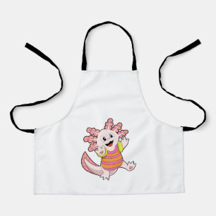 Axolotl Swimming Apron