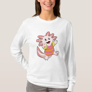 Axolotl Swimming T-Shirt
