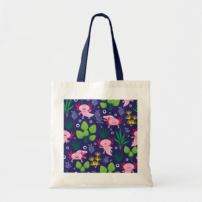 Axolotl Tote Bag (Front)