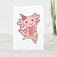Axolotl Wishes Happy Birthday To You Axolotls