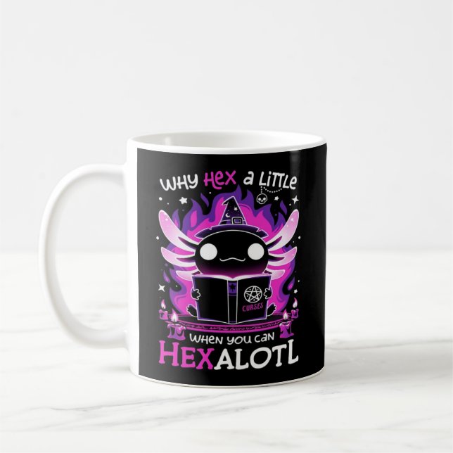 Axolotl Witching Hour - Salamandre  Coffee Mug (Left)