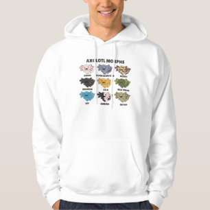 Axolotls From The World Sweet Animals Axolotl Hoodie