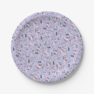 Axolotls in Purple Paper Plate