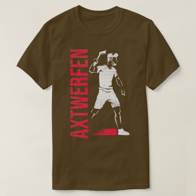 Axtwerfen 11 T-Shirt (Design Front)