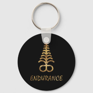 Aya Endurance Adinkra Symbol Ghana West African Et Keychain