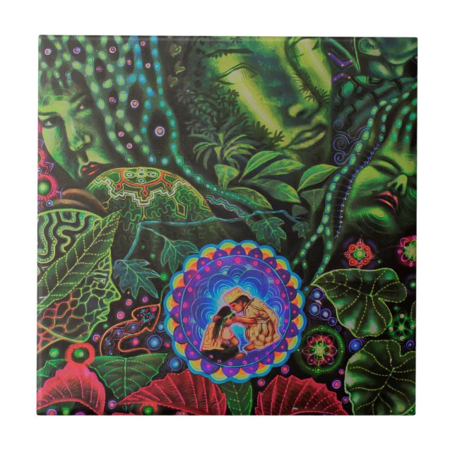 Ayahuasca Vision Tile (Front)