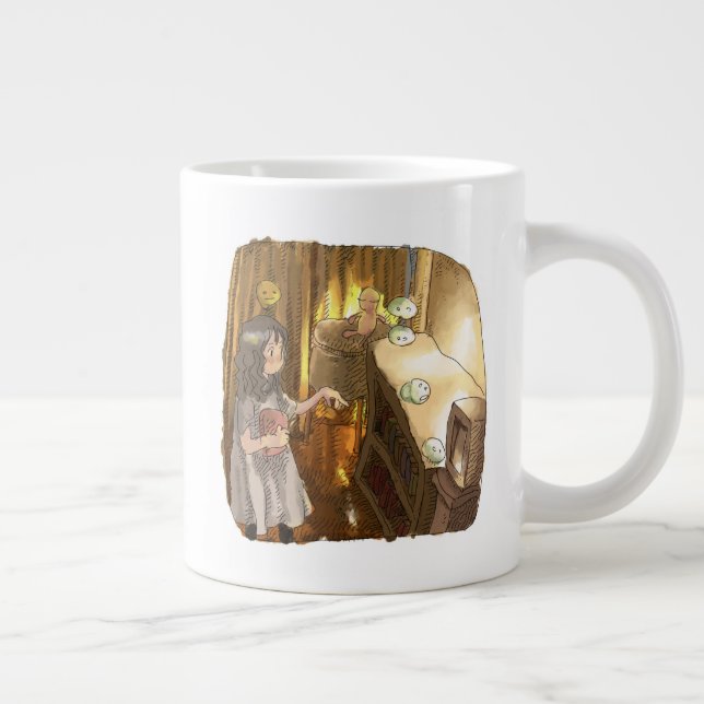 Ayanai Large Coffee Mug (Right)