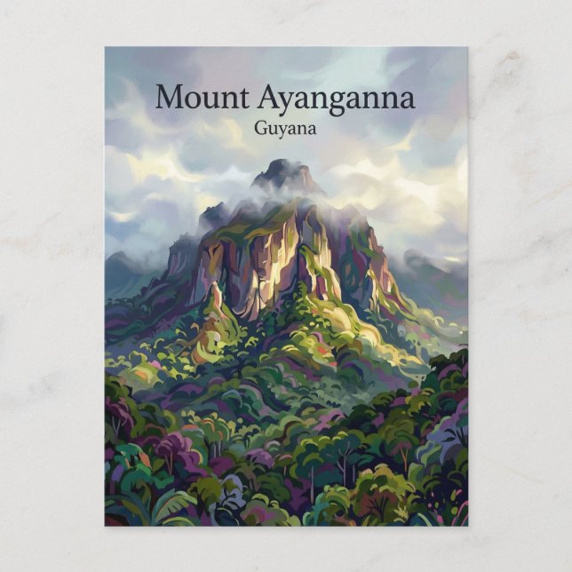 Ayanganna Guyana Postcard (Front)