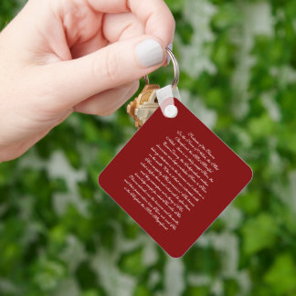 Ayat-ul-Kursi: Sentence of the Thrown Keychain