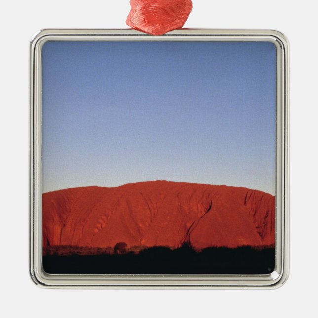 Ayers Rock Metal Ornament (Front)