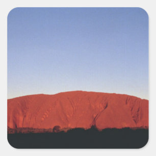Ayers Rock Square Sticker