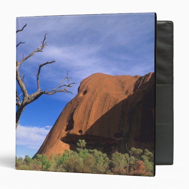 Ayers Rock Uluru in the Outback Australia Binder (Front/Inside)
