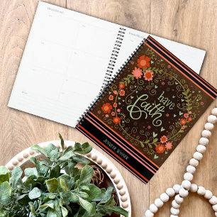 Ayez Foi Floral Moderne Point Feu Inspiritisme