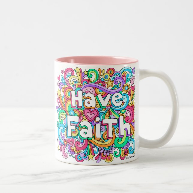 AYEZ le ♥ super psychédélique de tasse de (Droit)