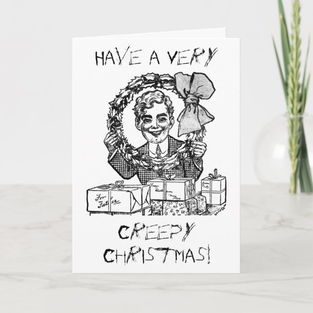 Ayez Noël déplaisant ! Carte de voeux drôle (Devant)