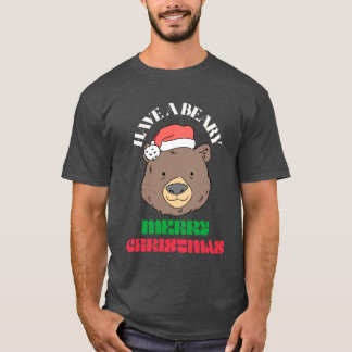 Ayez une bière Joyeux Noël - Joli T-shirt Noël de