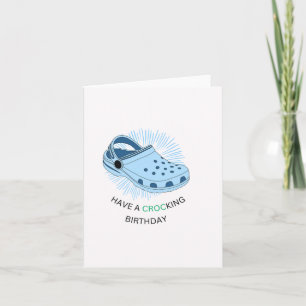 Ayez Une Carte D'Anniversaire Des Puns À Croquis