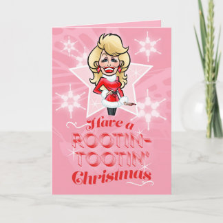 Ayez Une Carte De Noël Rootin' Tootin'