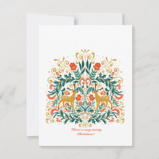 Ayez une carte de Noël très joyeuse