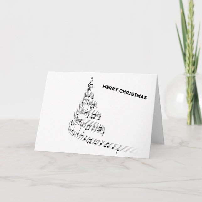Ayez une carte de voeux de Noël musicale (Devant)