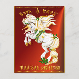 Ayez Une Carte Postale De Noël Très Magique