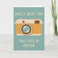 Ayez une excellente carte de voeux pour Bon Voyage