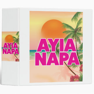 Ayia Napa Holiday poster Binder