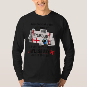 Aylesbury Girl Aylesbury Boarding Pass Aylesbury T-Shirt