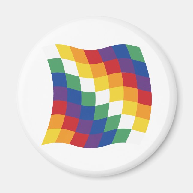 Aymara Flag Magnet (Front)