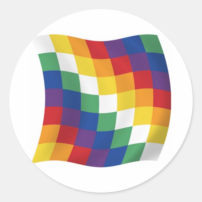 Aymara Flag Sticker (Front)