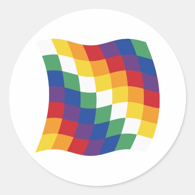 Aymara Flag Sticker (Front)