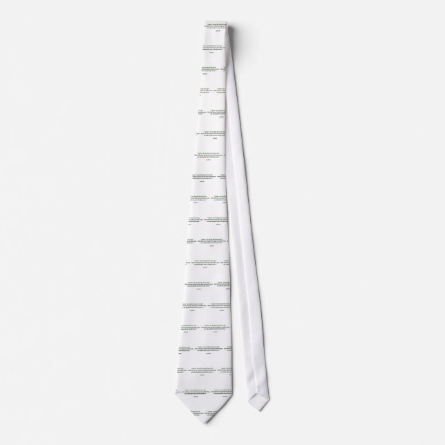 Ayn Rand Quote Tie (Front)