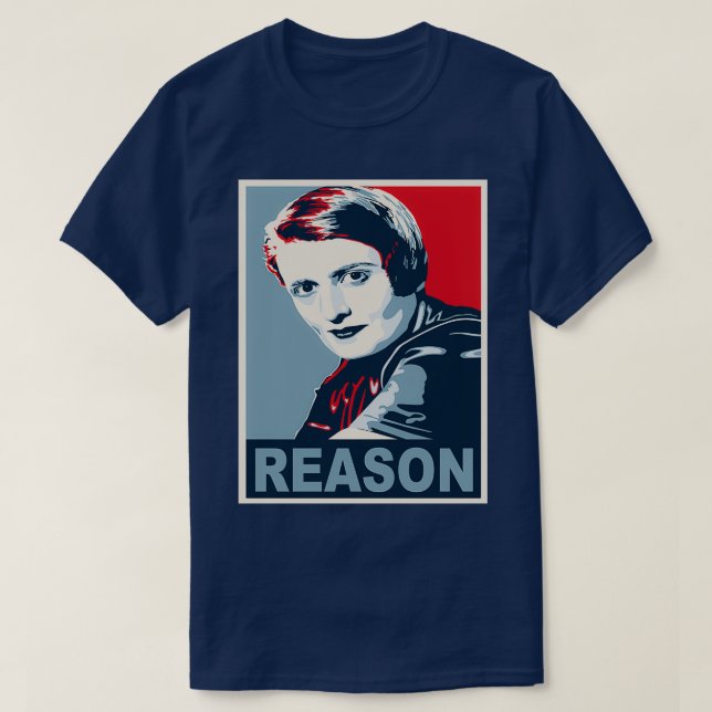 Ayn Rand T-Shirt (Design Front)
