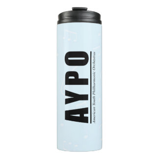 AYPO 25-26 Saison limitée Bouteille d'eau bleue