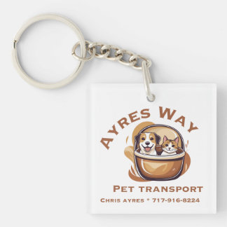 Ayres Way Pet Transport Keychain 