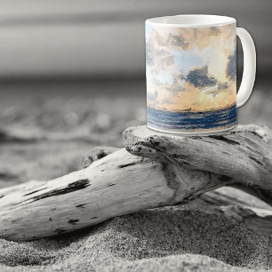 Ayrshire Coastline Towards Arran Coffee Mug