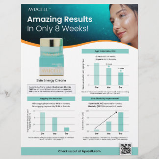 Ayucell Skin Energy Moisturizing Cream Sell Sheet