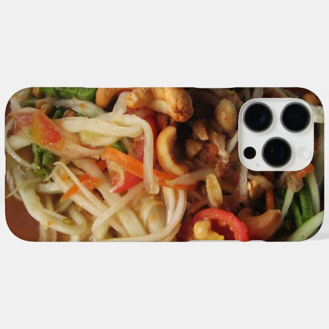 Ayutthaya Spicy Papaya Salad [Som Tam] with Cashew Case-Mate iPhone Case (Back (Horizontal))