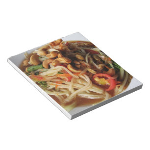 Ayutthaya Spicy Papaya Salad [Som Tam] with Cashew Notepad