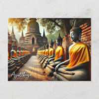 Ayutthaya Thailand Buddha statues