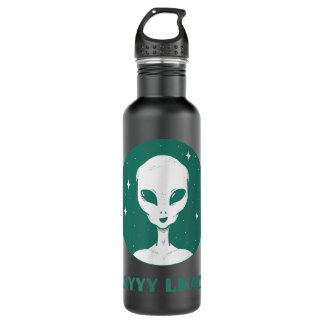 Ayyy Lmao Funny Alien Meme Quote Space Galaxy Star 710 Ml Water Bottle