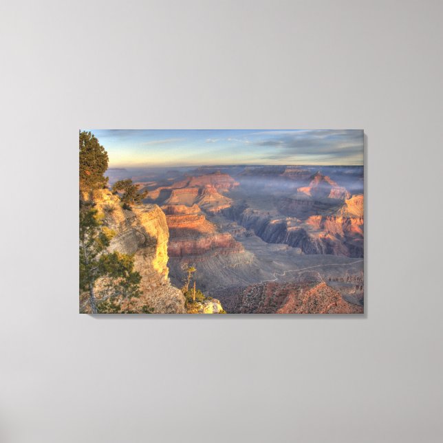AZ, Arizona, Grand Canyon National Park, South 2 Canvas Print (Front)