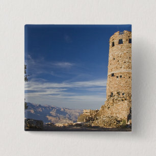 AZ, Arizona, Grand Canyon National Park, South 2 Inch Square Button