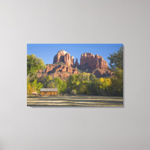 AZ, Arizona, Sedona, Crescent Moon Recreation 2 Canvas Print
