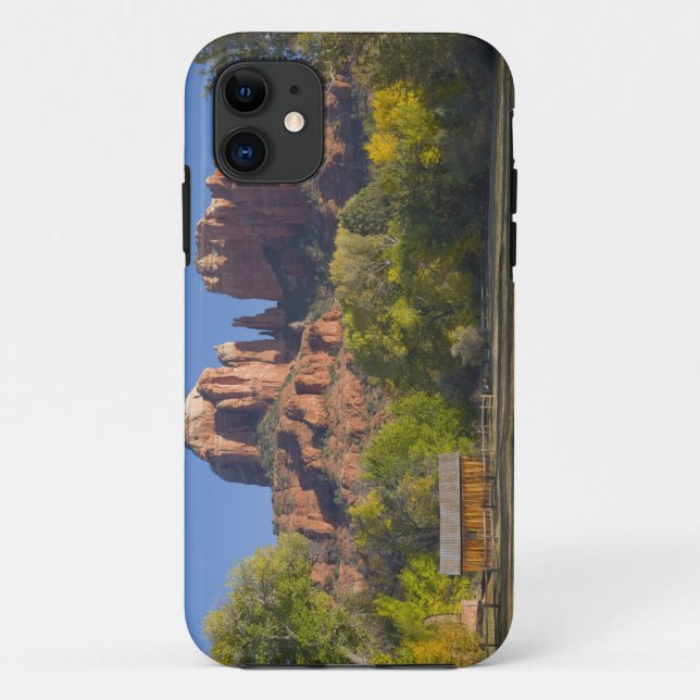 AZ, Arizona, Sedona, Crescent Moon Recreation 2 Case-Mate iPhone Case (Back)