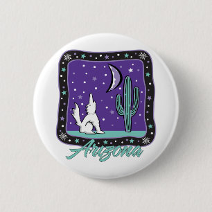 AZ-Coyote 2 Inch Round Button