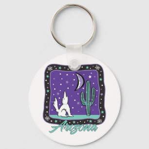 AZ-Coyote Keychain