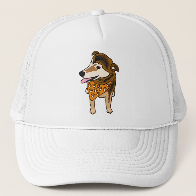 AZ- Cute Pup Cartoon Hat (Front)