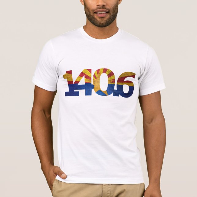 AZ Flag Long Distance Triathlon Shirt (Front)