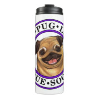 AZ Pug Life insulated cup